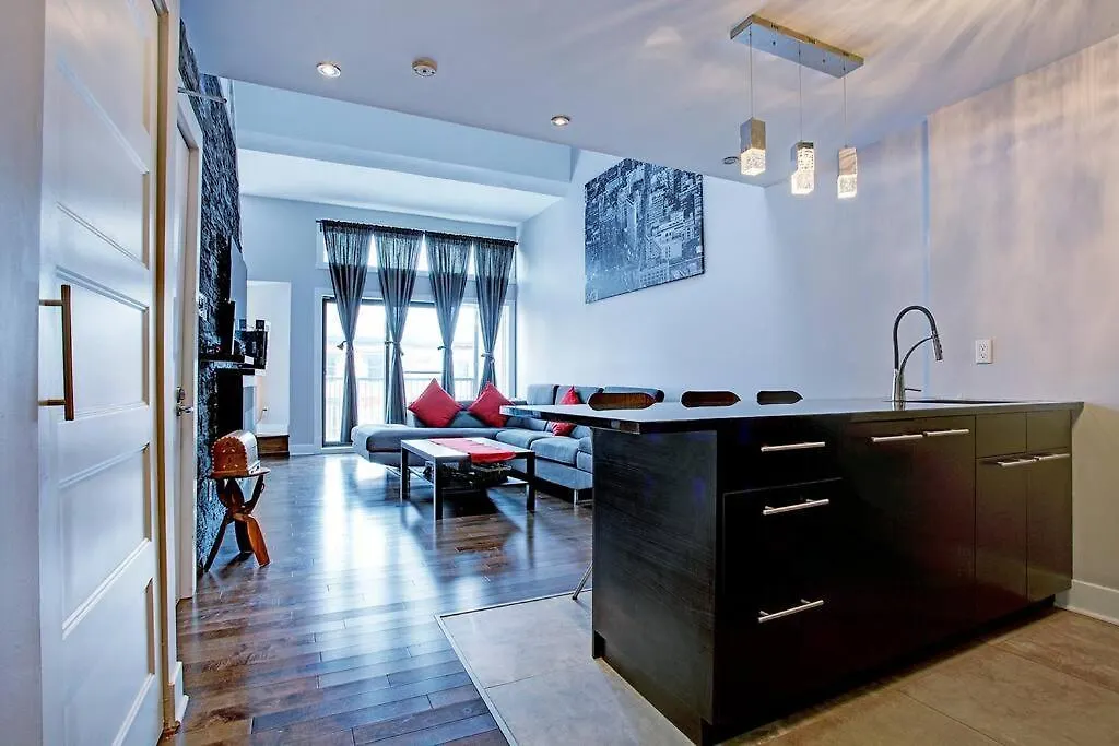 Cozy Condo In Downtown Montréal Lägenhet